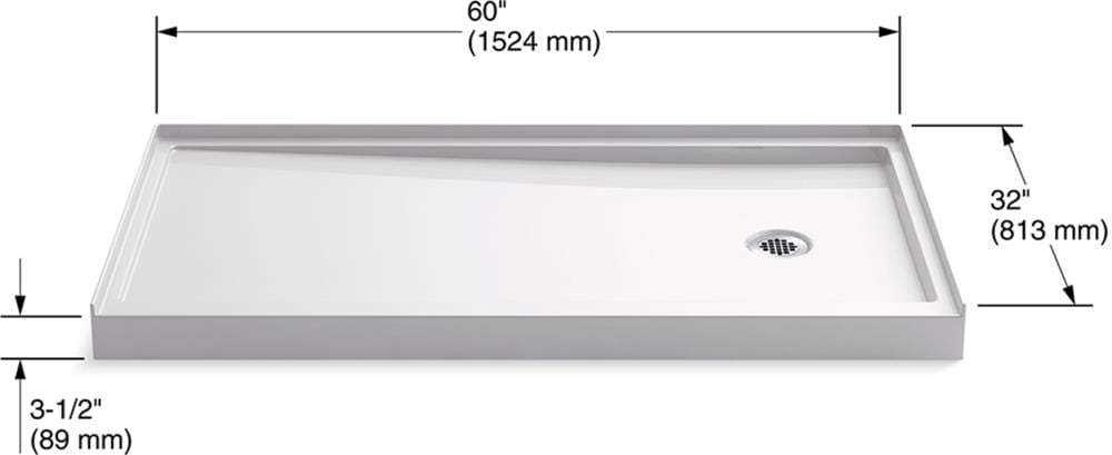 KOHLER K-8458-0 Shower-Floors - View #4