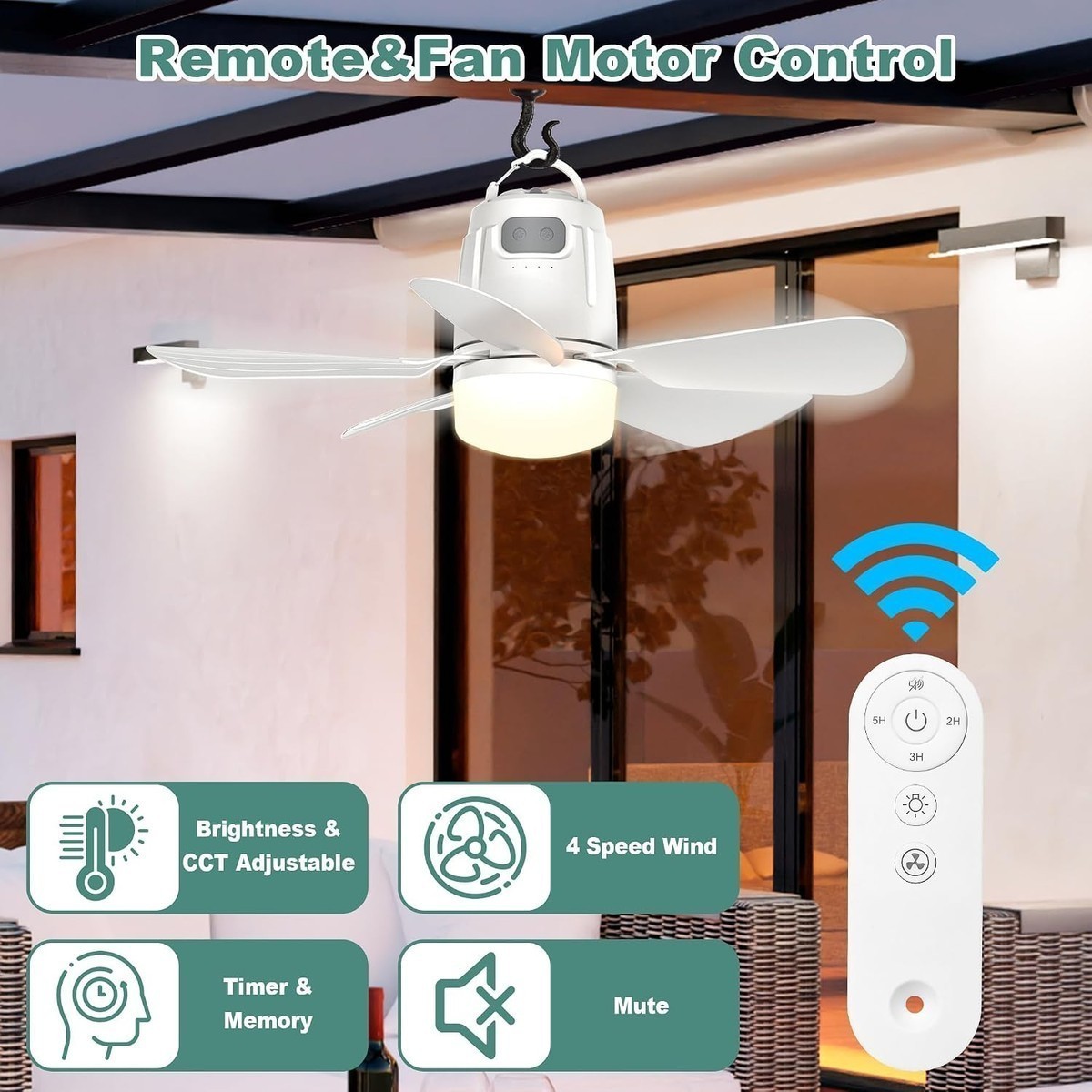 Slagawa LULIN-6606F8 Ceiling-Fans - View #3