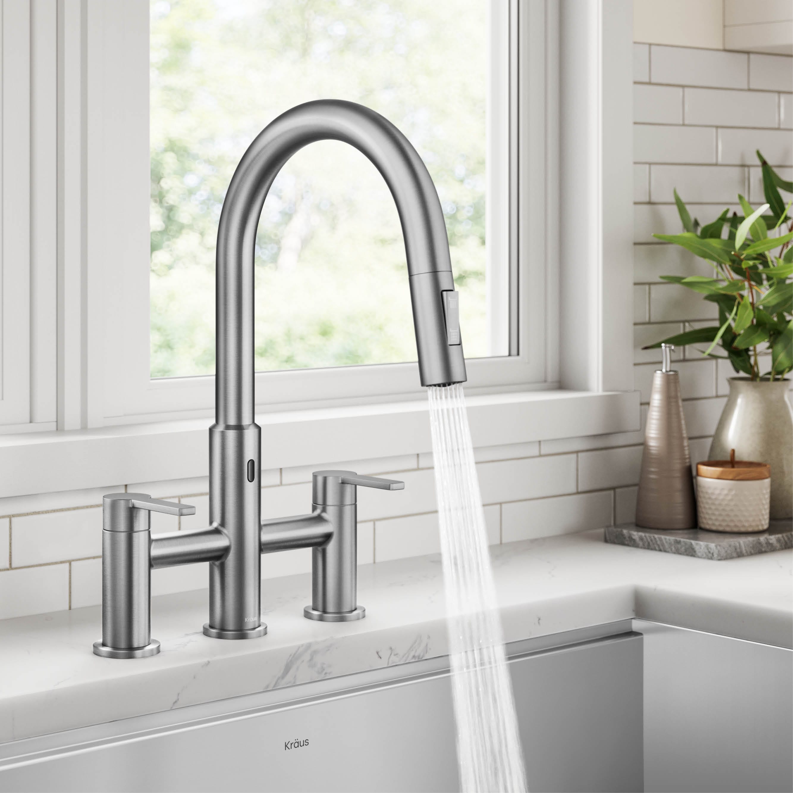 Kraus KSF-3122SFS Kitchen-Faucets - View #3