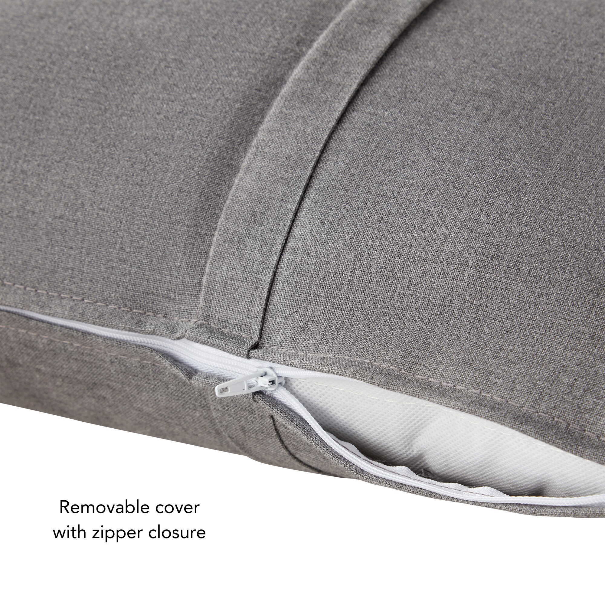 Greendale Home Fashions SP5811S2-SLATE Outdoor-Accent-Pillows - View #3
