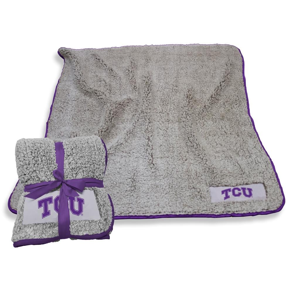 Minnesota Vikings Team Property Sherpa Plush Throw Blanket