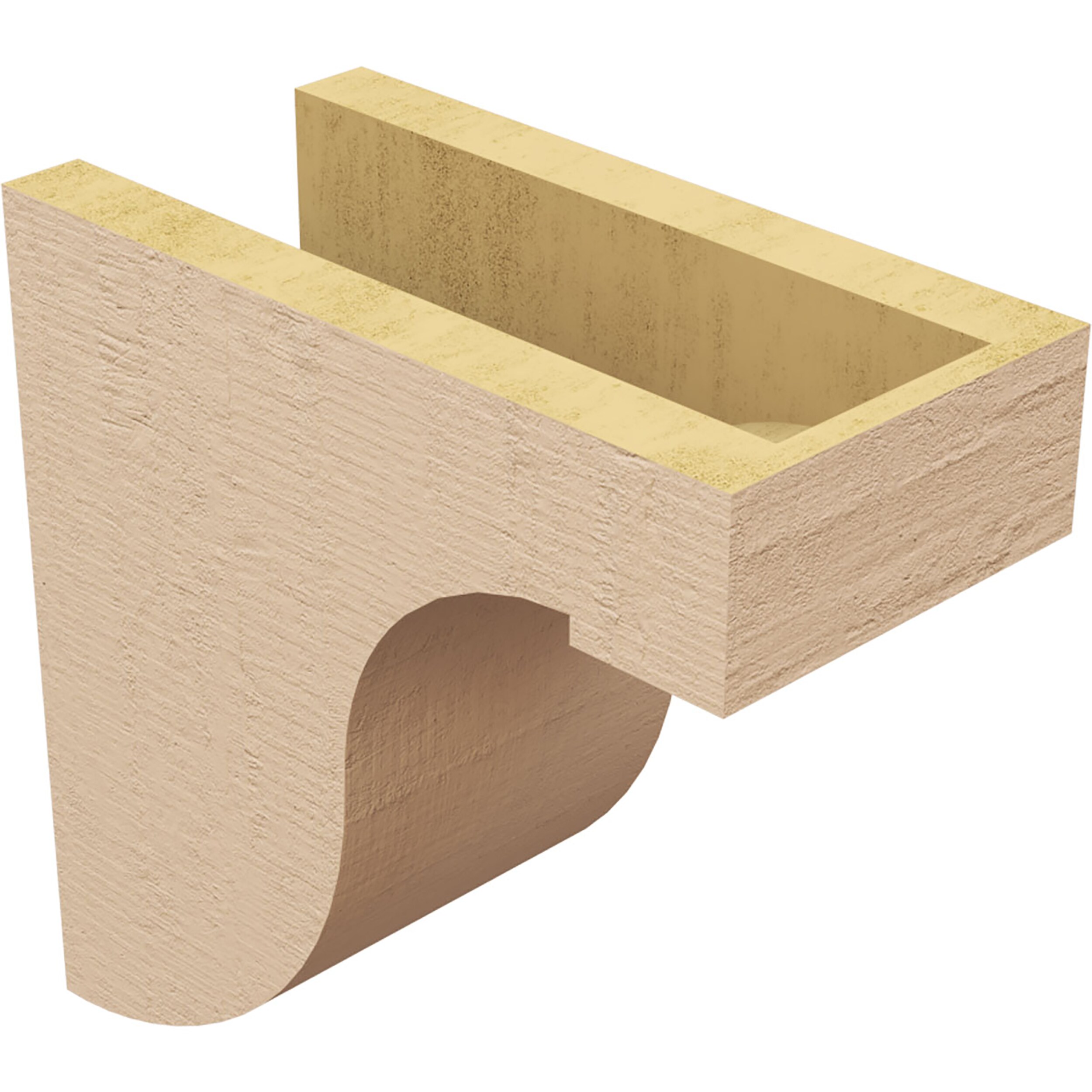Ekena Millwork SAMPLE - 5-3/4 In. X 12 In. X 6-1/2 In. Polyurethane