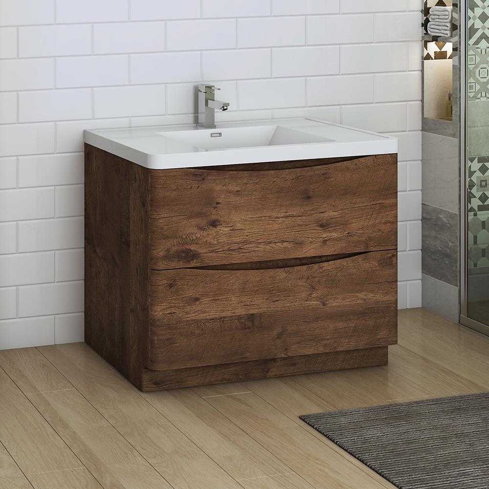 Fresca FCB9140RW-I Bath-Vanity-Combo - View #3