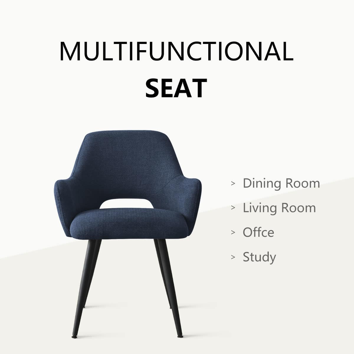 Maison Boucle EDWIN-ACHR-BLUE-2 Dining-Chairs - View #4