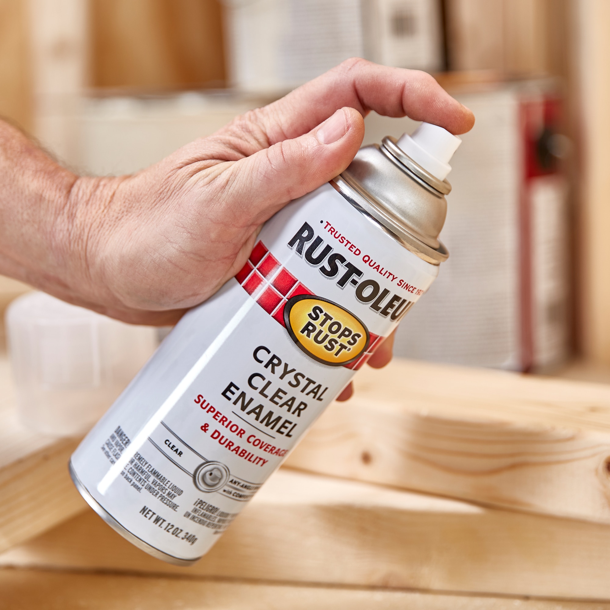 Stops Rust® Clear Enamel Product Page