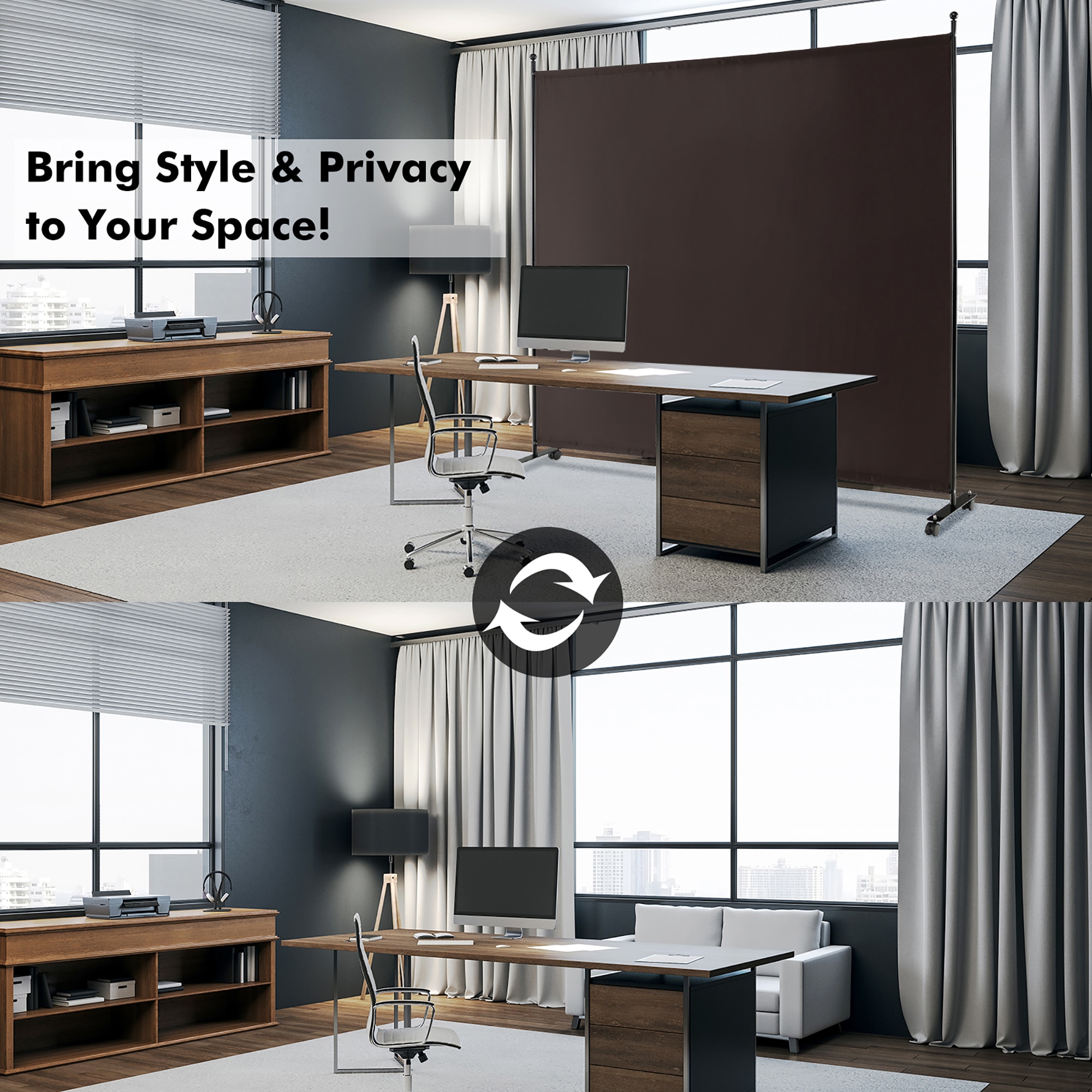 Goplus LWS00318 Indoor-Privacy-Screens - View #5