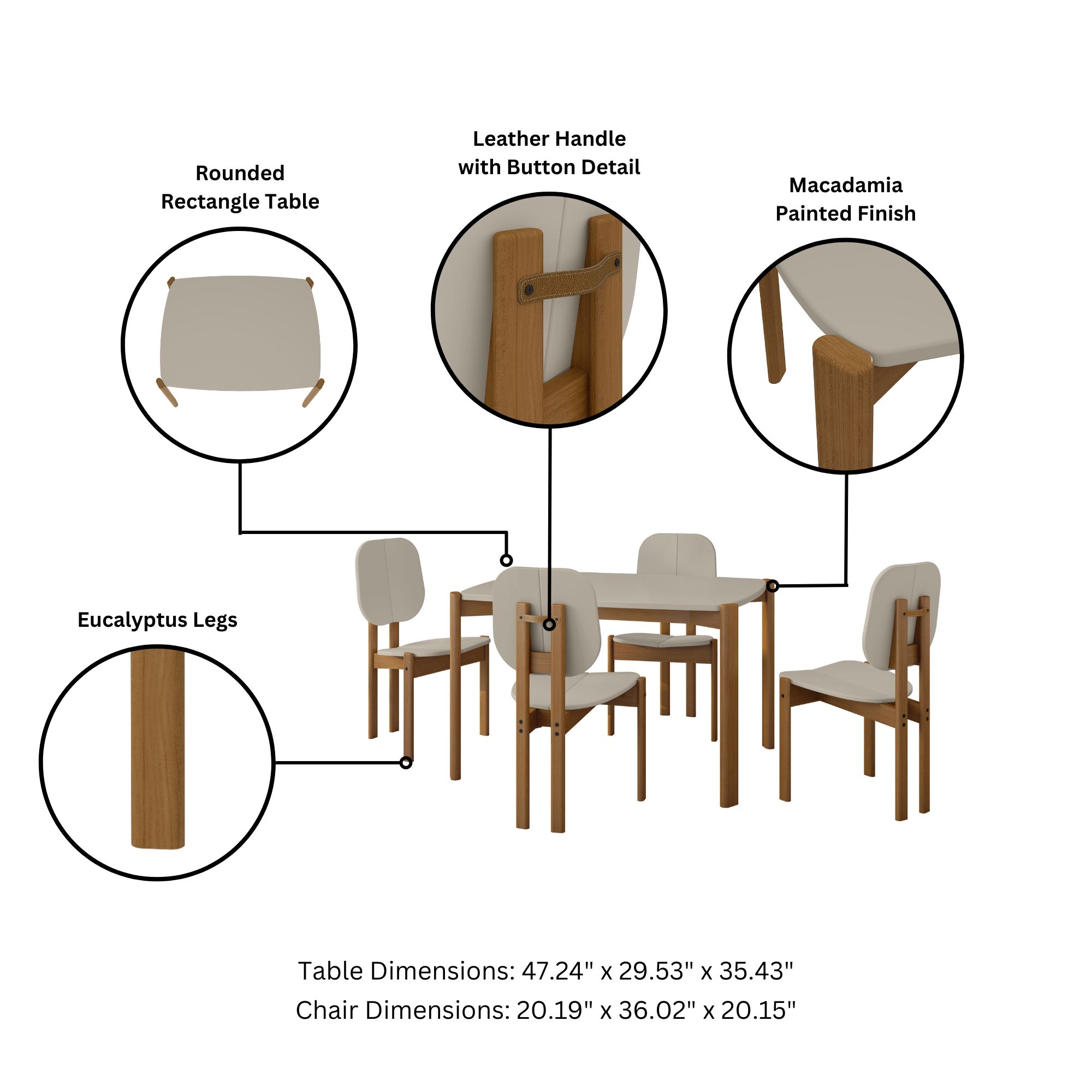 Manhattan Comfort 4-DT-82901-OW Dining-Sets - View #5