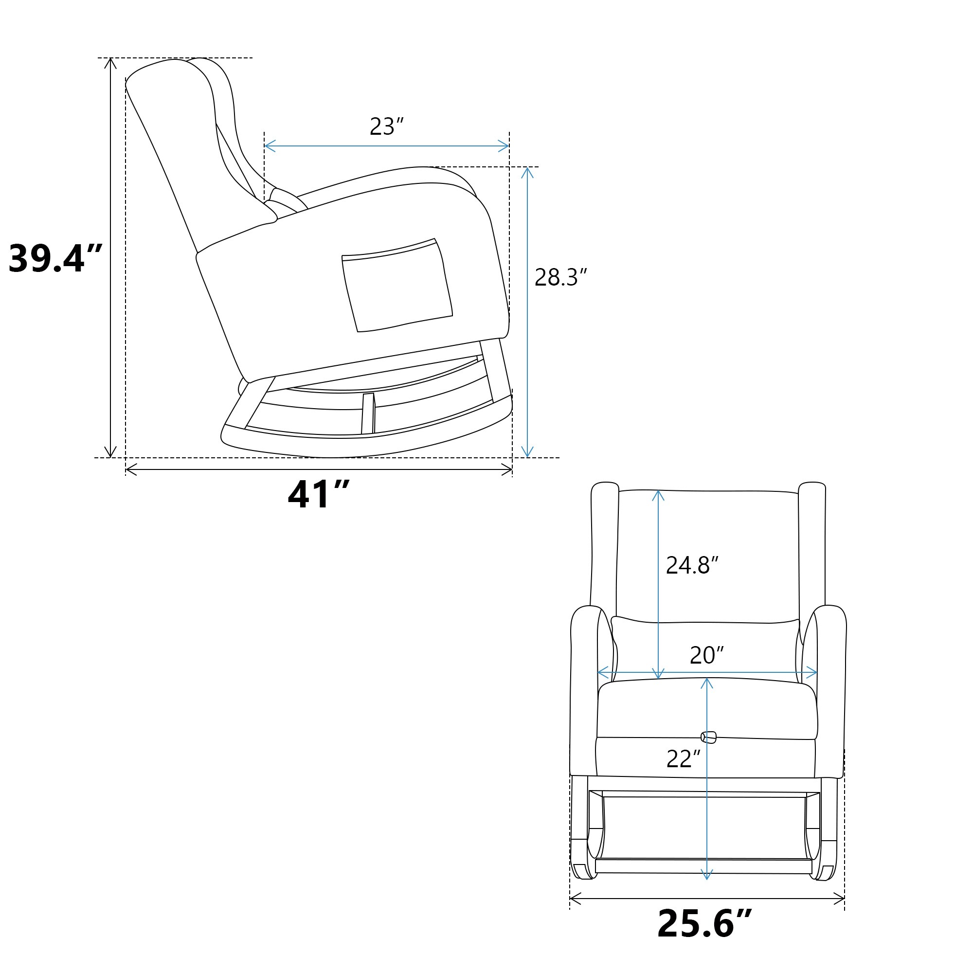 Hrinhom HC-W5030-IVORY chairs - View #10