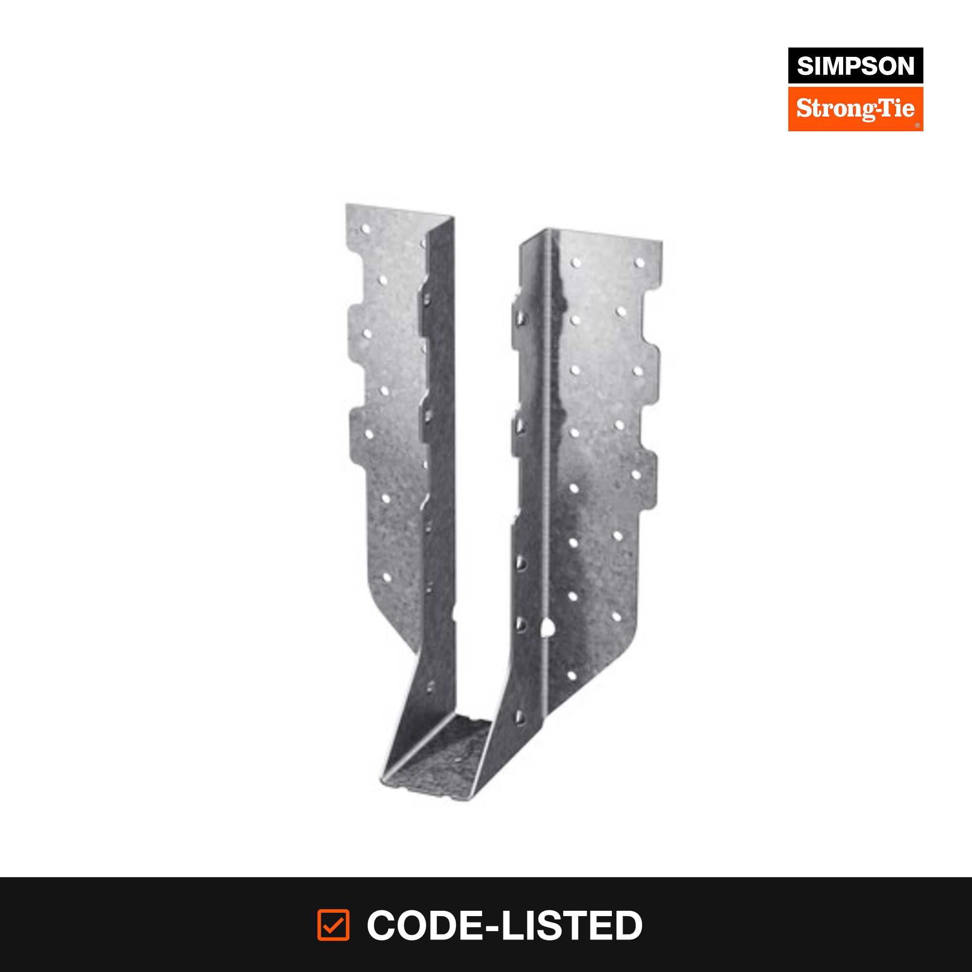 Simpson Strong-Tie HUS 2-in x 10-in Single 16 -Gauge G90 galvanized Face mount joist hanger