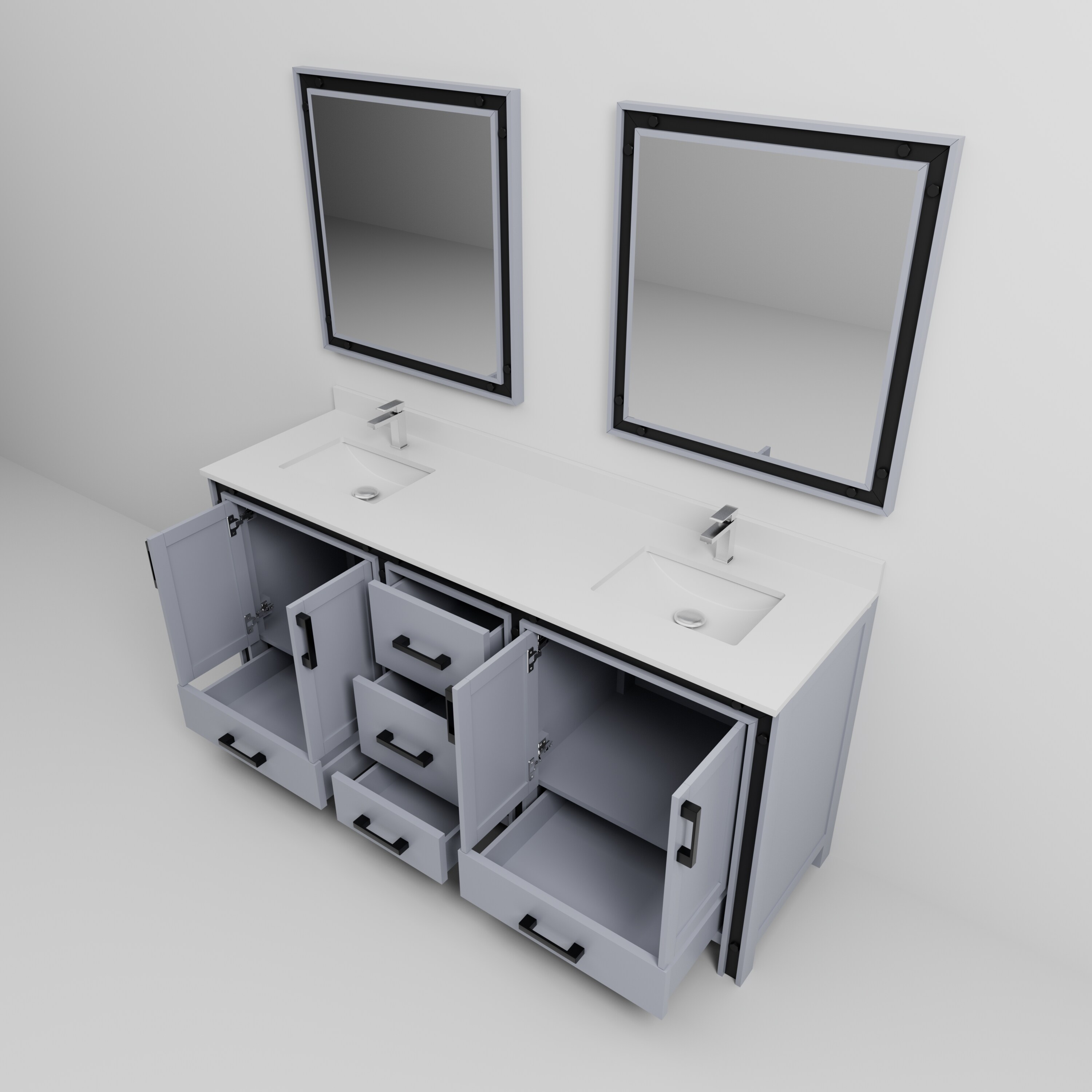 Lexora LVZV72DB211 Bath-Vanity-Combo - View #13