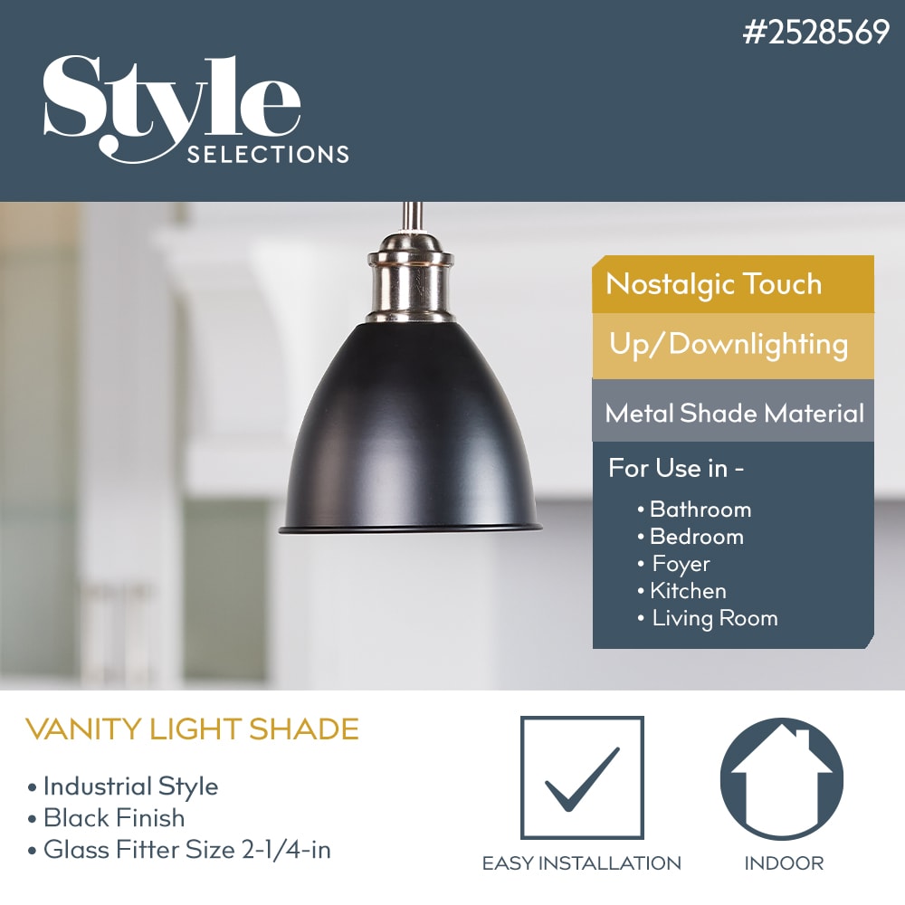 Style Selections S82BK Light-Shades - View #11