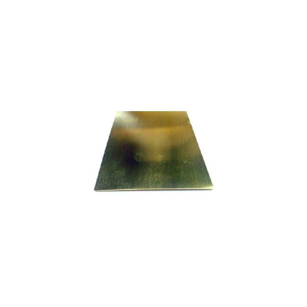 K&S Precision Metals TRVAL24395 K and S Precision Metals 9718 0.03 x 0.25 x 36 in. Brass Strips