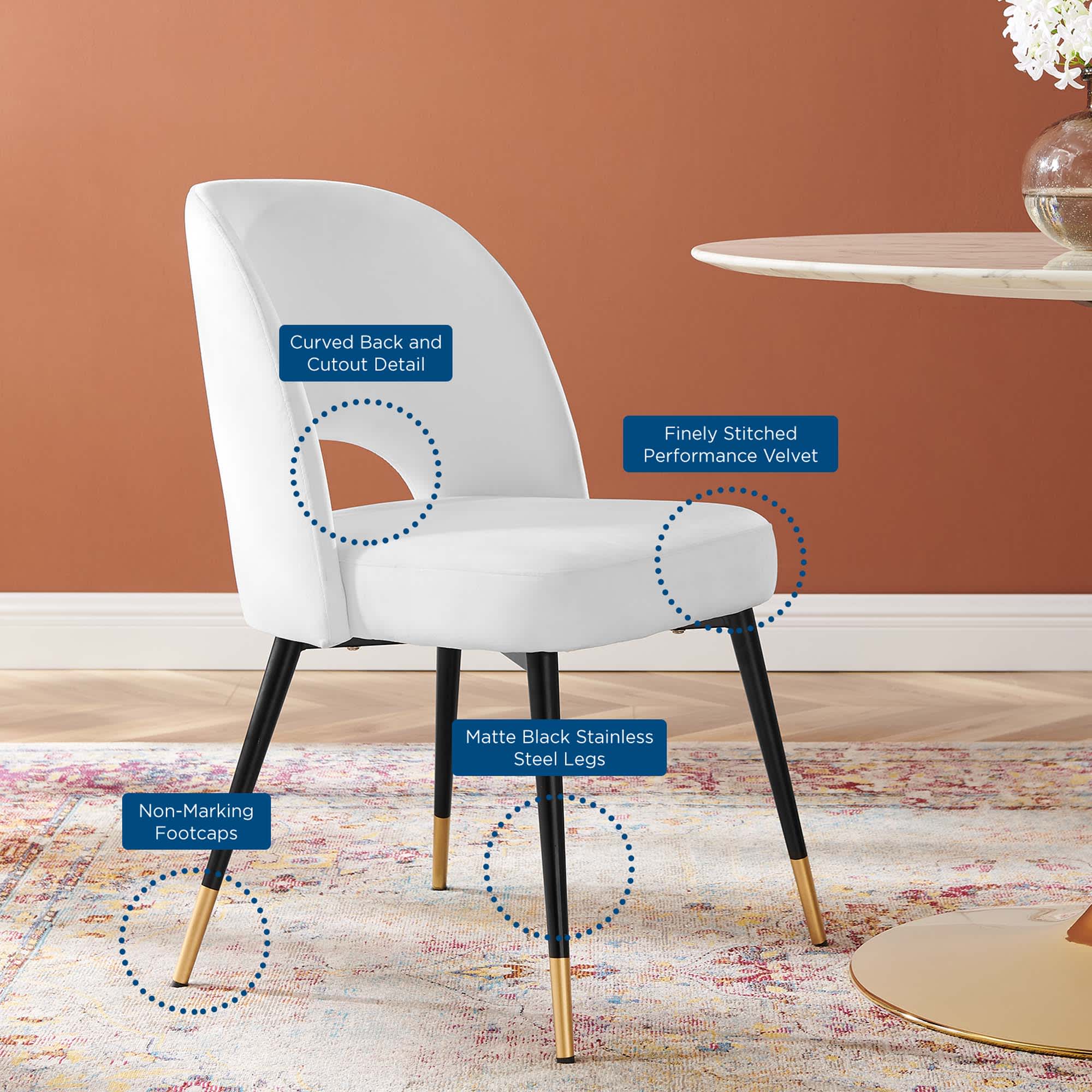 Modway EEI-4599-WHI Dining-Chairs - View #3