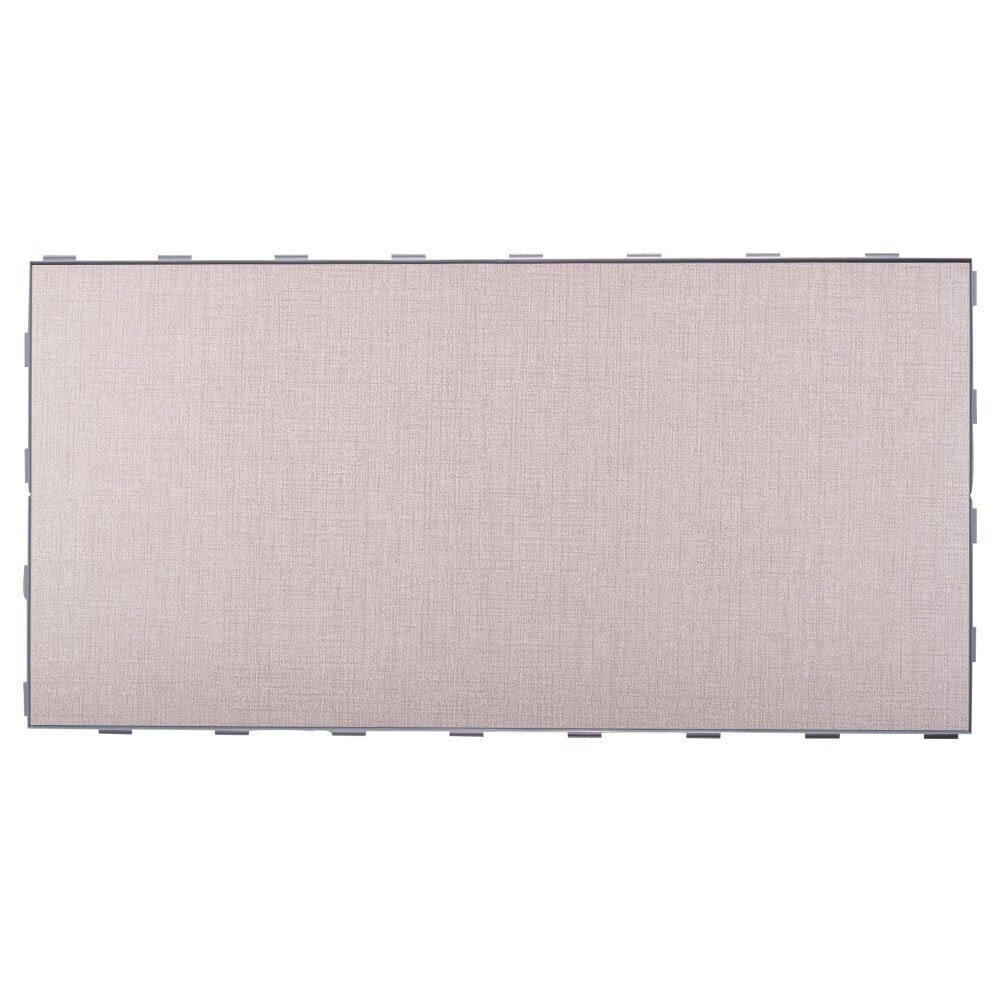 SnapStone 11-062-04-02 Interlocking Tweed 12-in x 24-in Glazed Porcelain Tile (7.86-sq. ft/ Carton)