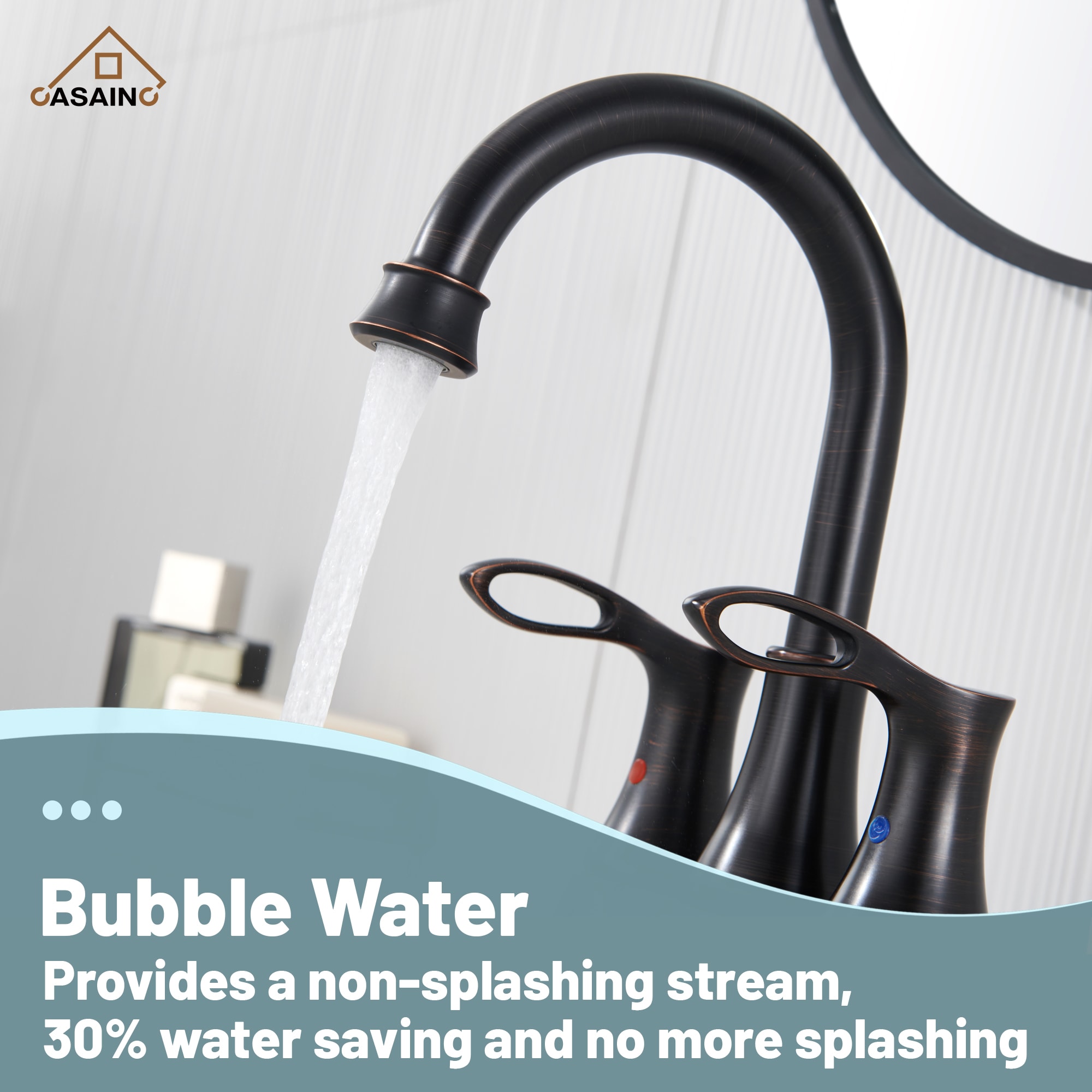 CASAINC ODB-18011-Q Lavatory-Faucets - View #7