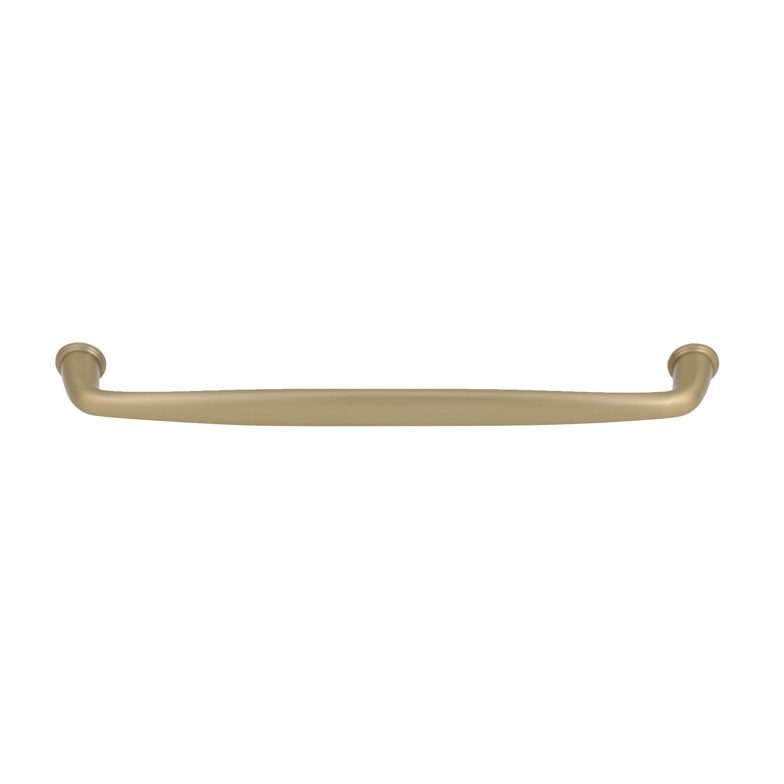 Golden Champagne 12-Inch Metal Appliance Pull with Mounting Hardware