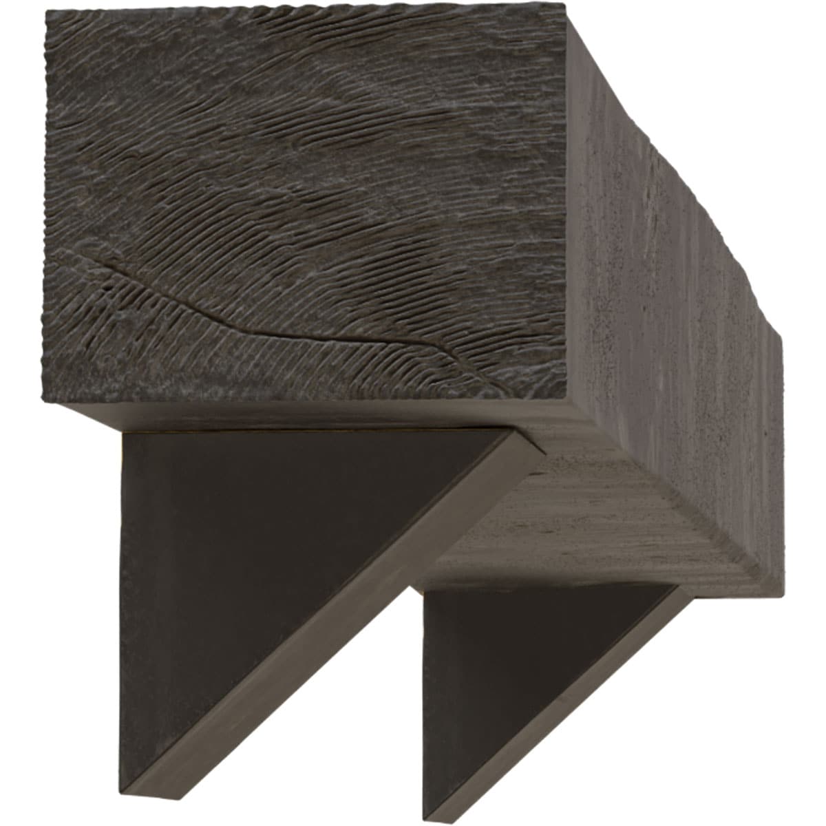Ekena Millwork MANUKP06X08X60BKAC Mantel-Shelves - View #4