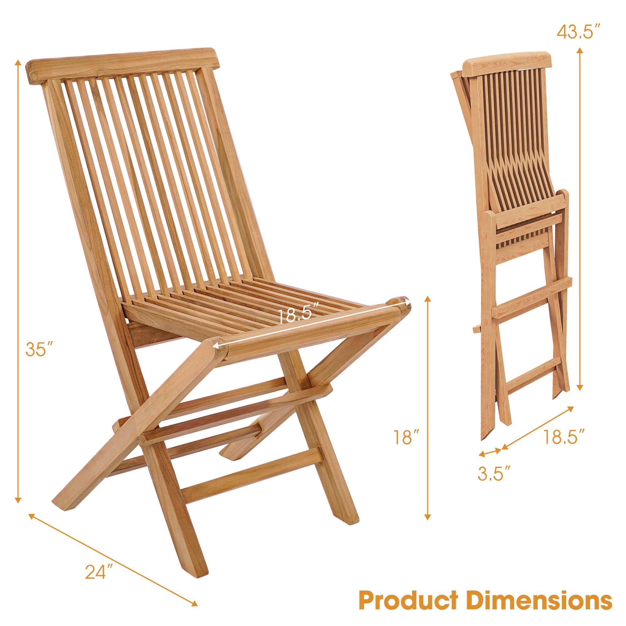 Costway LWS00142 Patio-Chairs - View #2