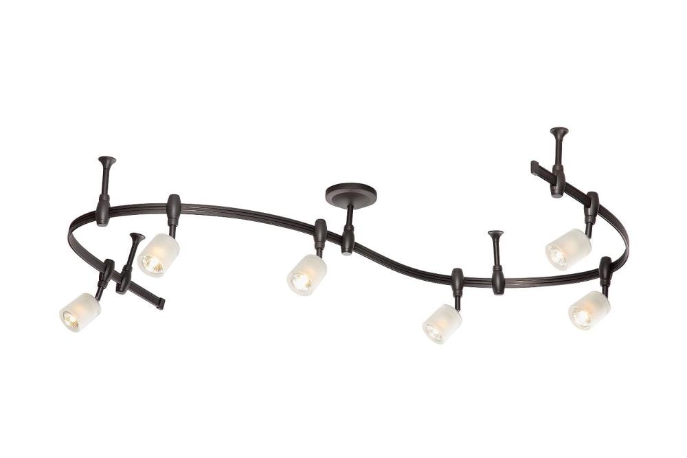 Catalina Murray 96-in 6-Light Oil-Rubbed Bronze dimmable Gu10 Pin