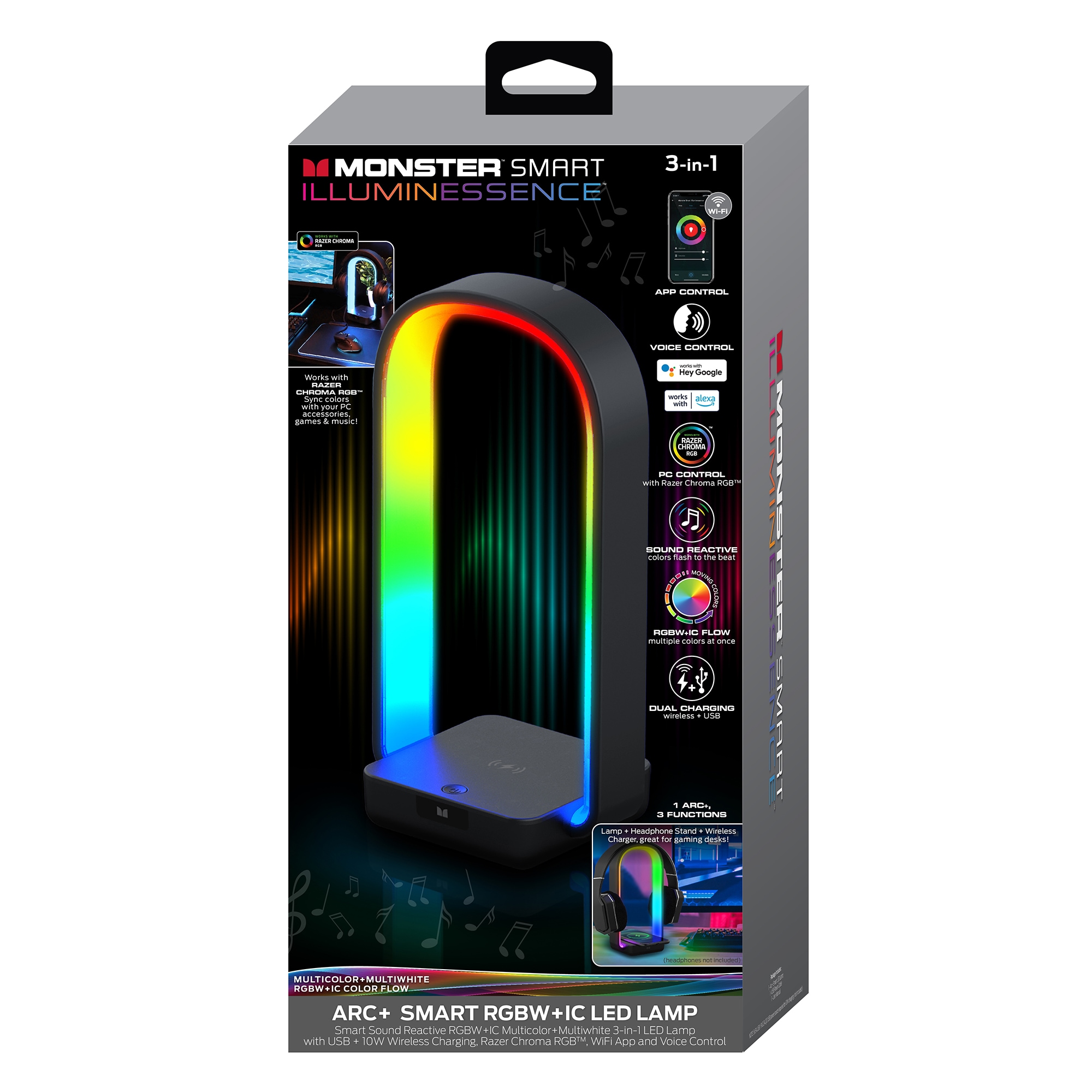 Monster Illuminessence 60-Watt EQ A19 Full Spectrum E26 Smart LED