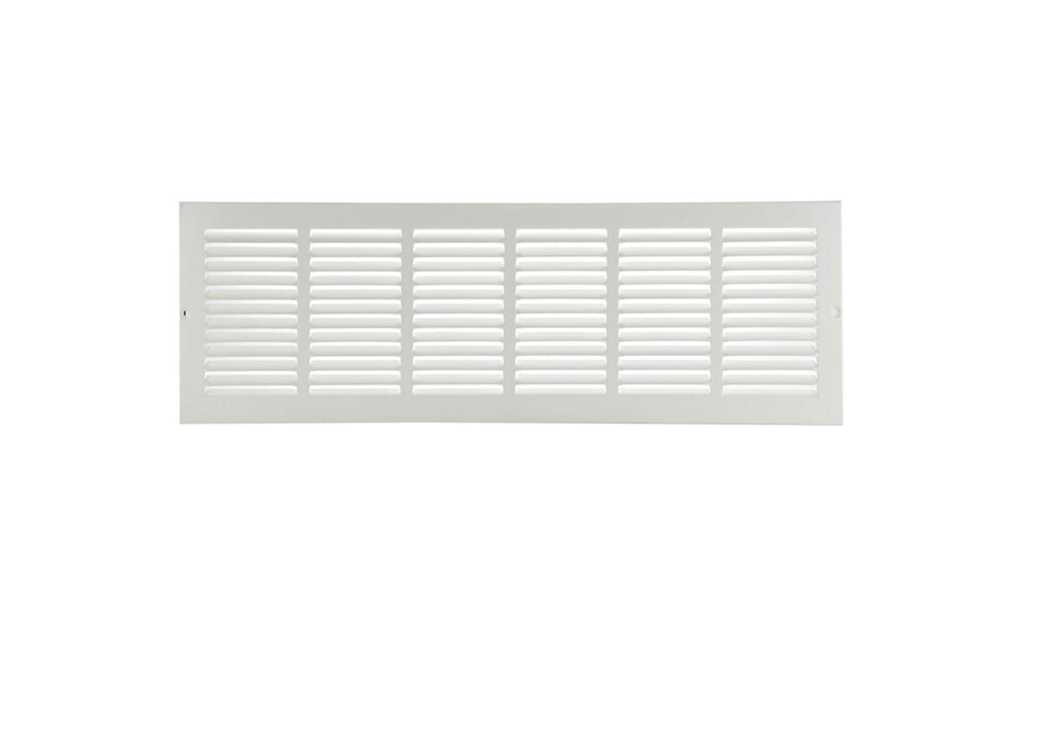 RELIABILT 31.75-in x 15.75-in Steel White Sidewall/Ceiling Return air grille 5 -Pack
