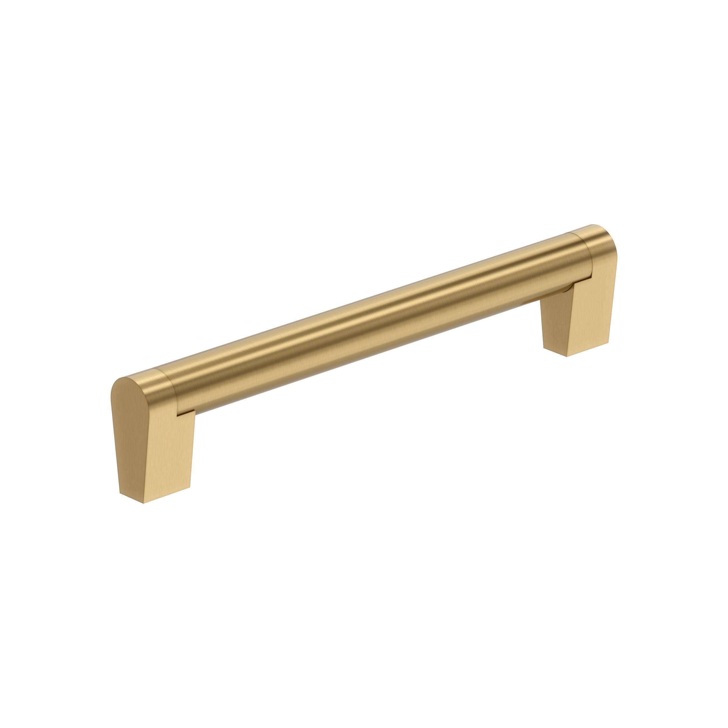 Amerock 10VMP37143CZ Composite 6-5/16-in , 160mm Center to Center Champagne Bronze Cylindrical Bar 10 -Pack
