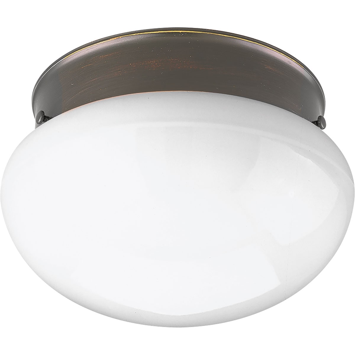 Progress Lighting P3410-20WB Fitter 2-Light 9.5-in Antique Bronze Flush Mount Light