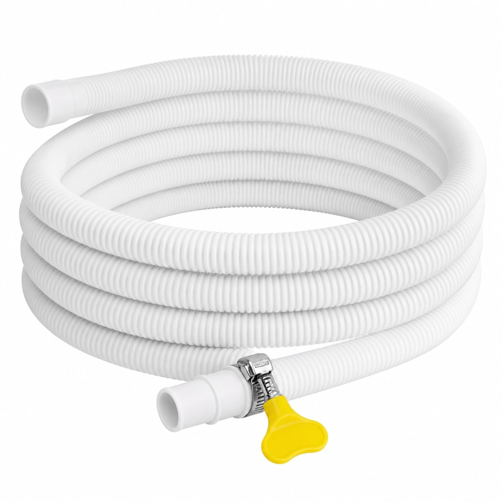 Numhew 10ft L 0.98in OD 1-Pack Leakproof White Dehumidifier Drain Hose