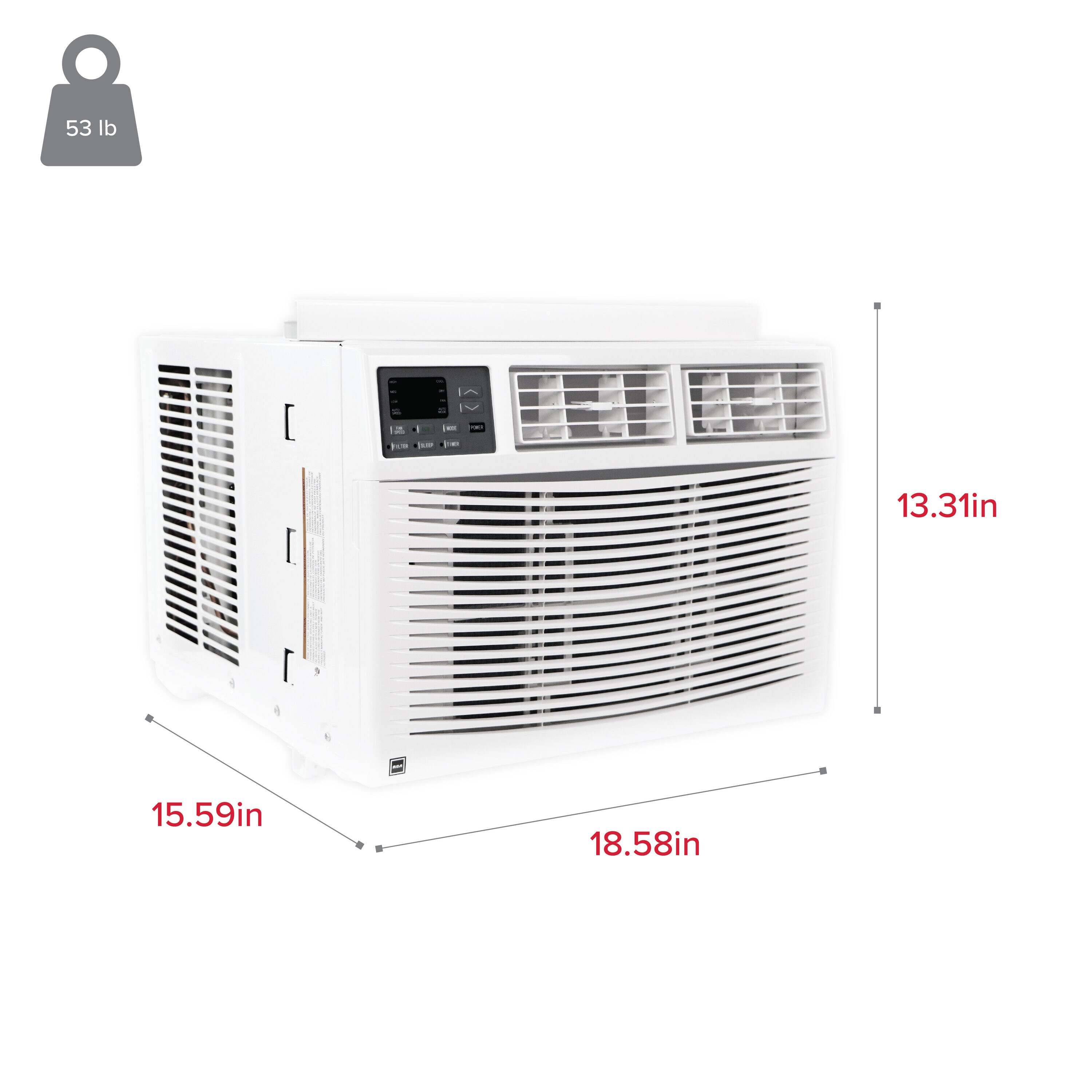 RCA 350-sq ft Window Air Conditioner with Remote (115-Volt; 8000-BTU) Wi-Fi enabled RACE8024-6COM Sansujyuku sansujyuku.com