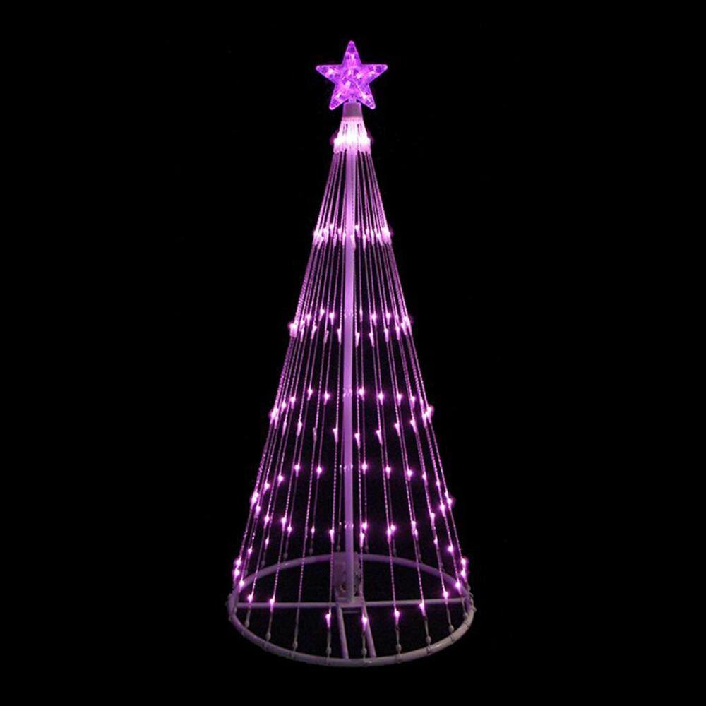 Northlight 1-Piece 4-ft Cone Tree Outdoor Christmas Decoration in the Outdoor Christmas 