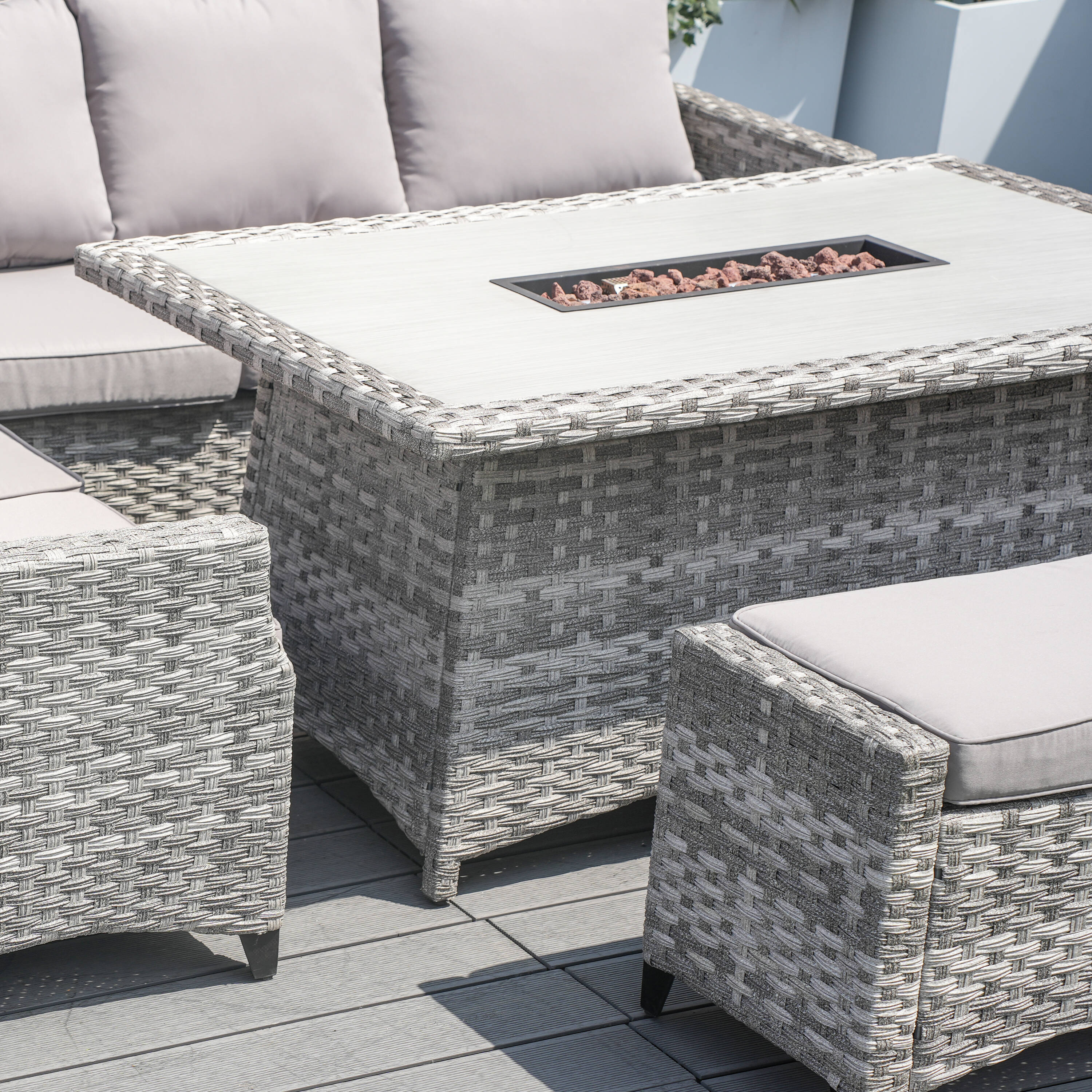Direct Wicker DWF-2001-G Patio-Conversation-Sets - View #12