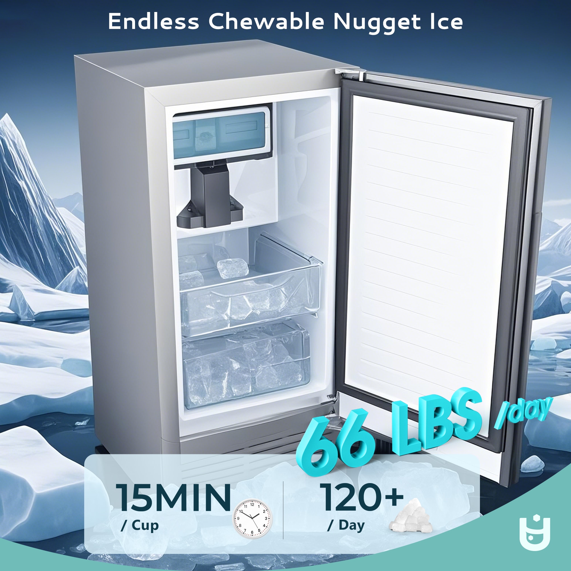 Euhomy NIMU-01 Ice-Makers - View #3