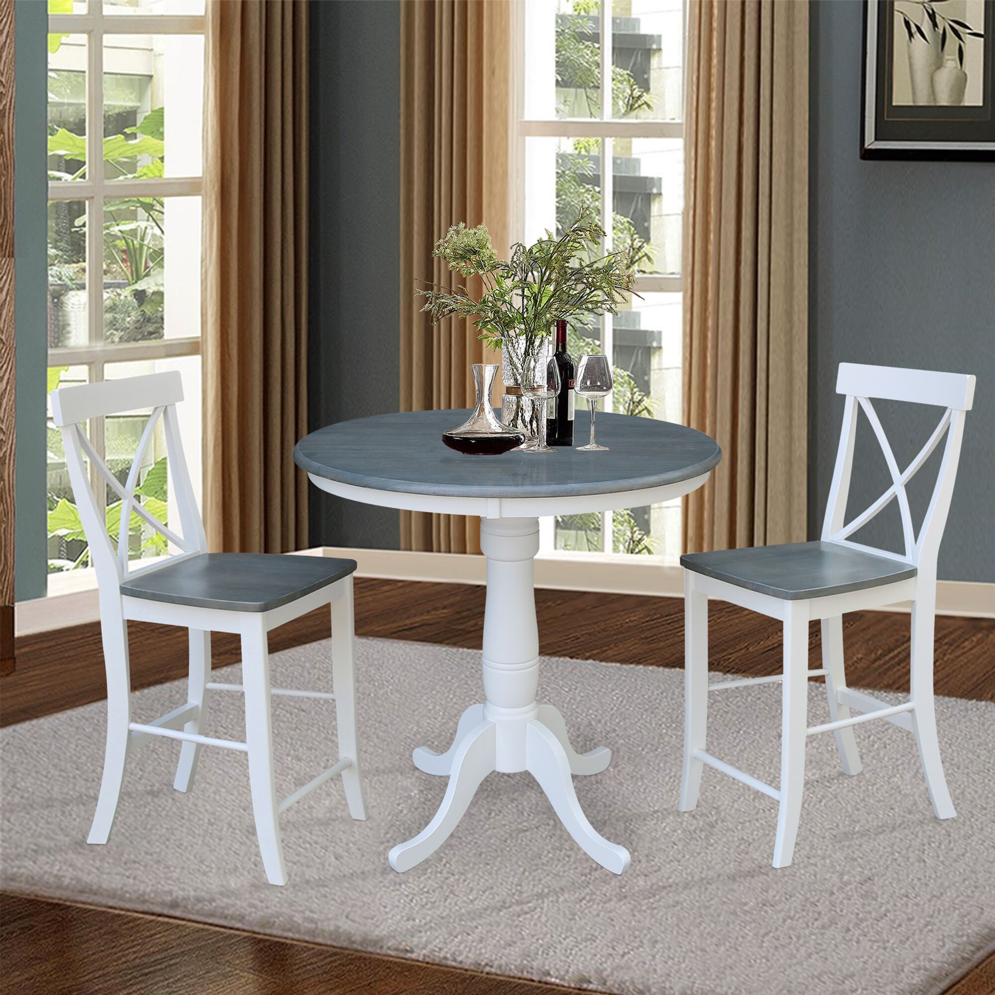 International Concepts K05-36RT-6B-S6132-2 Dining-Sets - View #2