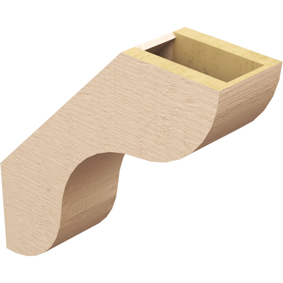 Ekena Millwork BRCUR05X18X18CARRCPR braces - View #6