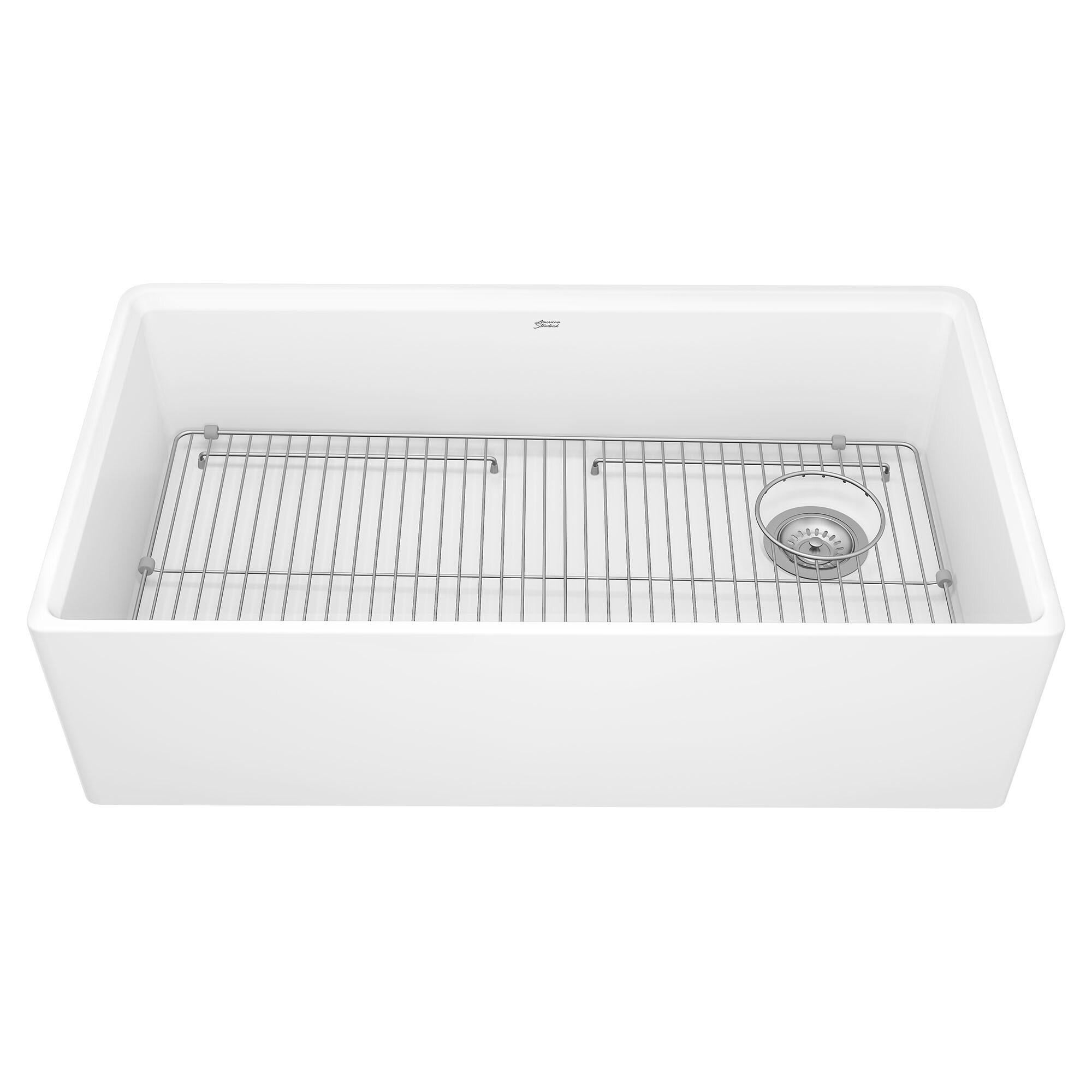 American Standard Avery Farmhouse Apron Front 20-in x 35.75-in ...