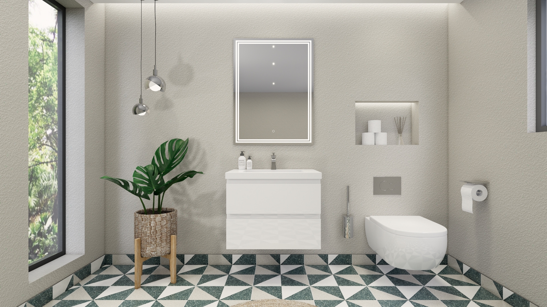 Moreno Bath MOB30-GW Bath-Vanity-Combo - View #5