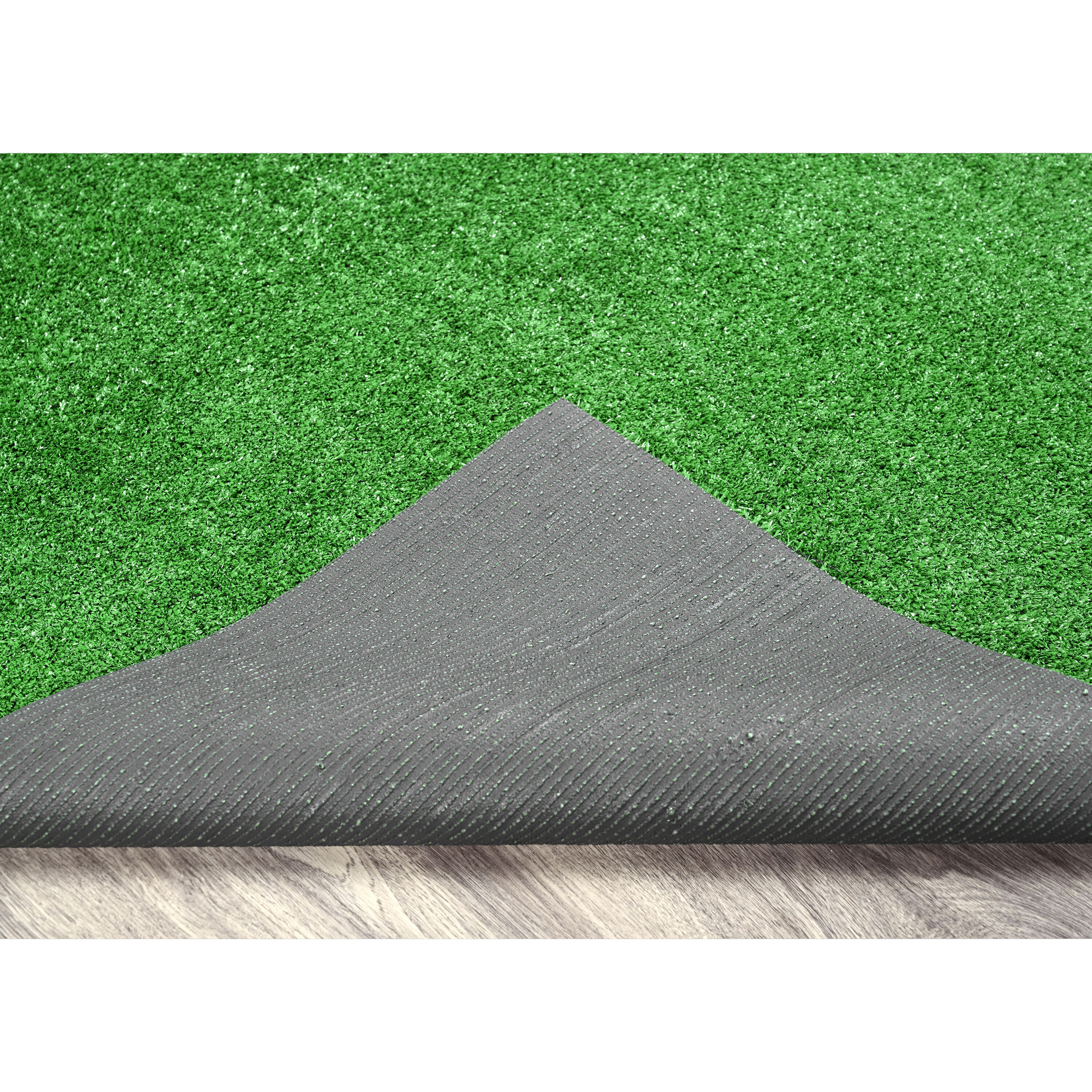 Garland Rug Green Indoor/Outdoor Solid Lodge Area Rug in the Rugs ...