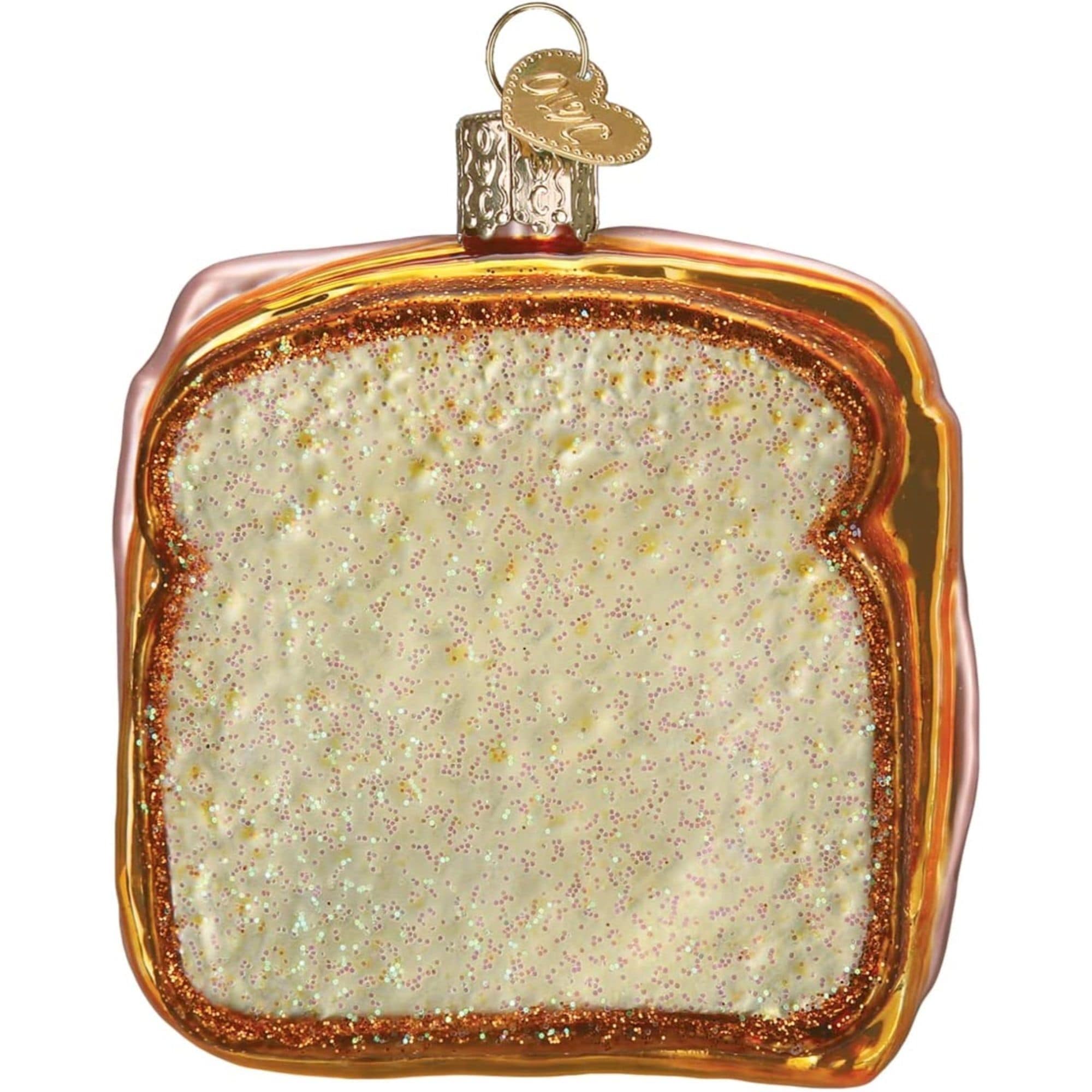 Old World Christmas 729343325822 Glass Blown Christmas Ornament - Ham and Cheese Sandwich