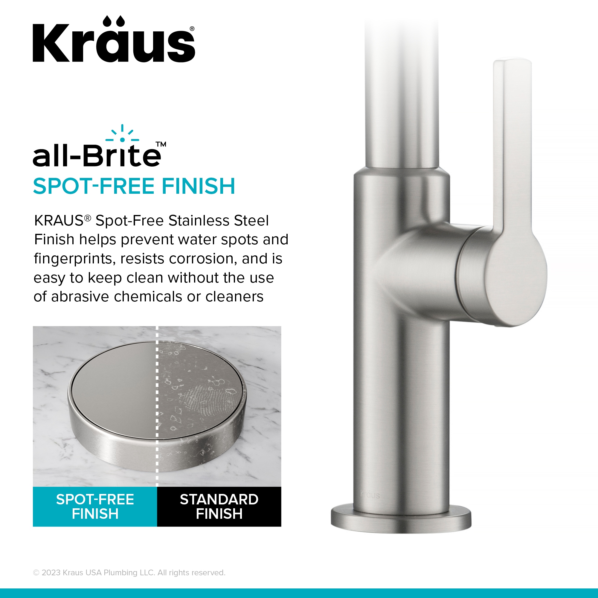 Kraus KPF-2820SFS-DP02SFS Kitchen-Faucets - View #6