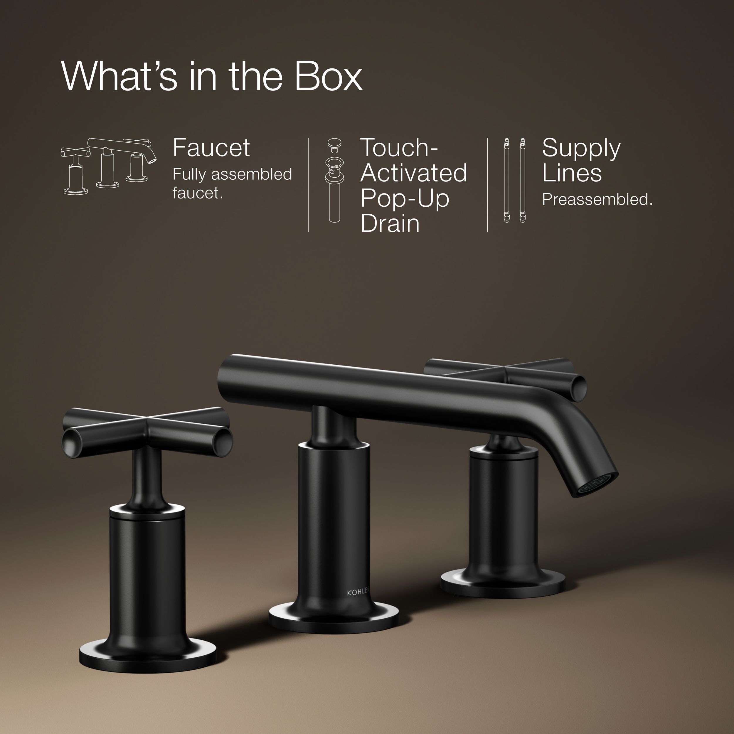 KOHLER K-14410-3-BL Lavatory-Faucets - View #13