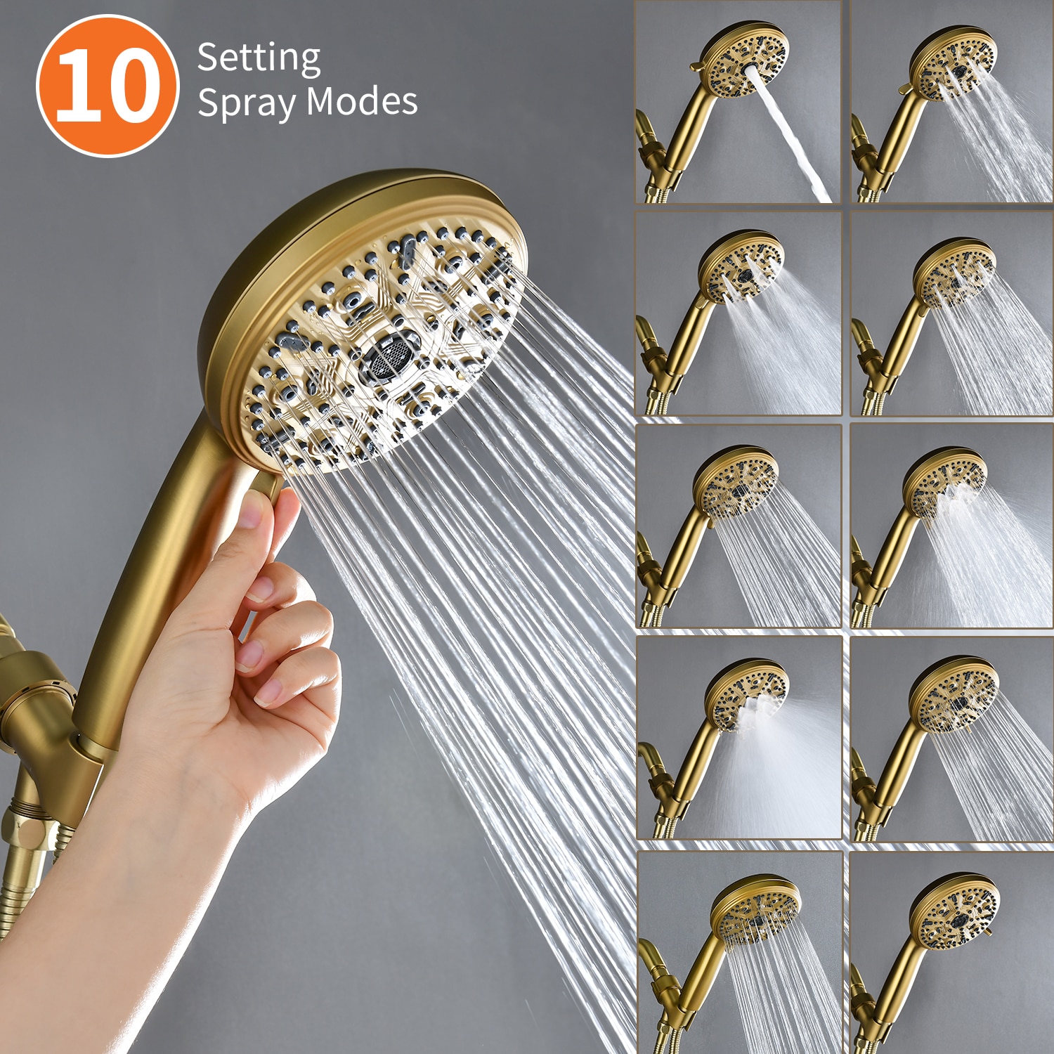 Nestfair SMD047G Showerhead-Bar-Panels - View #5