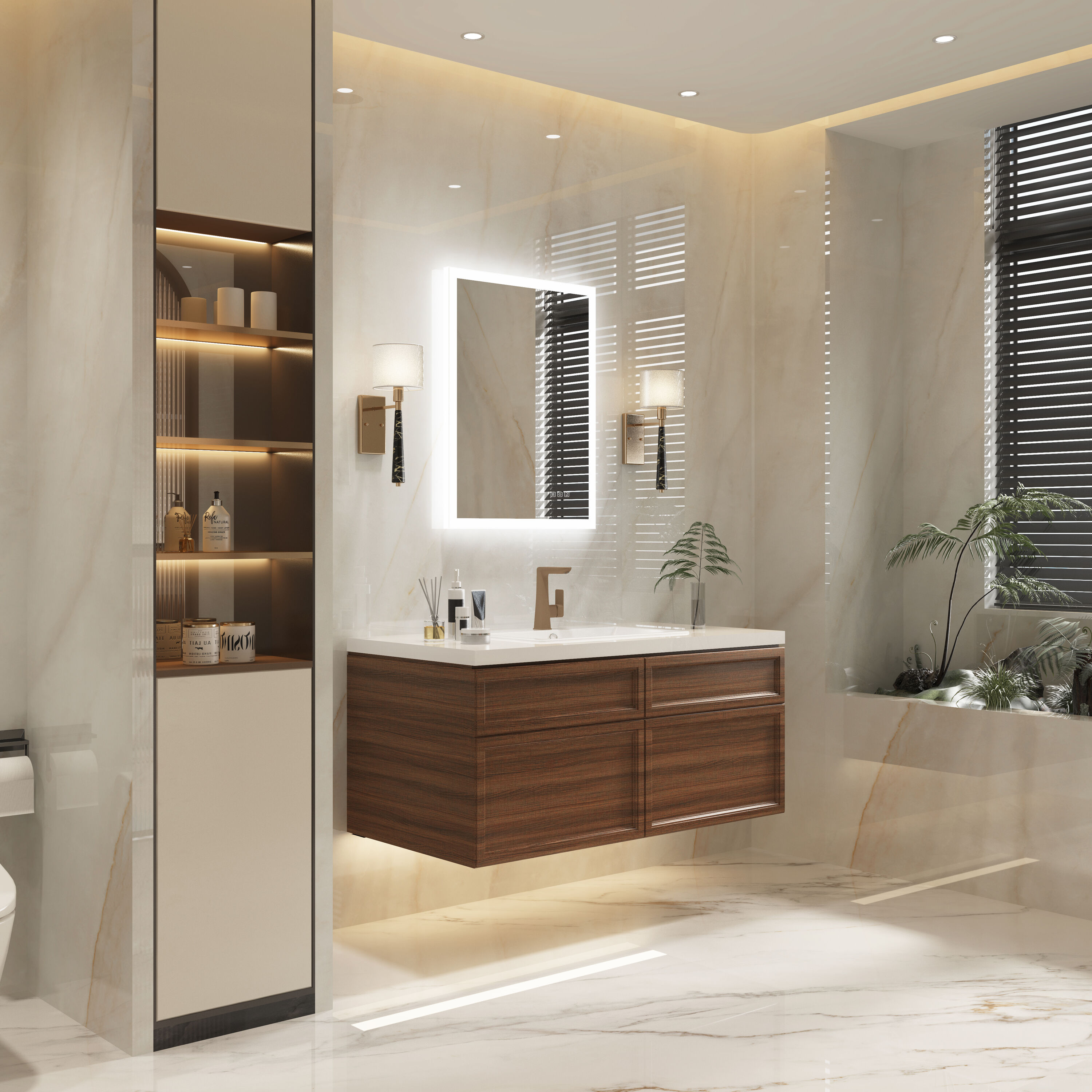 Forclover MRE-7GX2432 Framed-Bath-Mirrors - View #11
