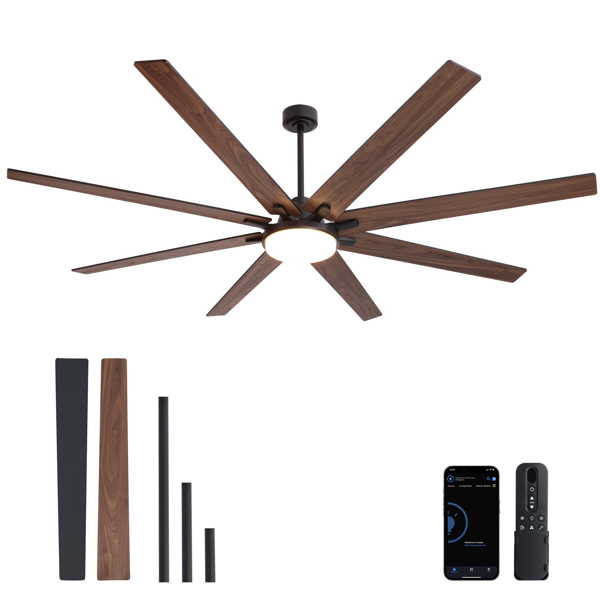 SILJOY WY-014D-84-01 Ceiling-Fans - View #2