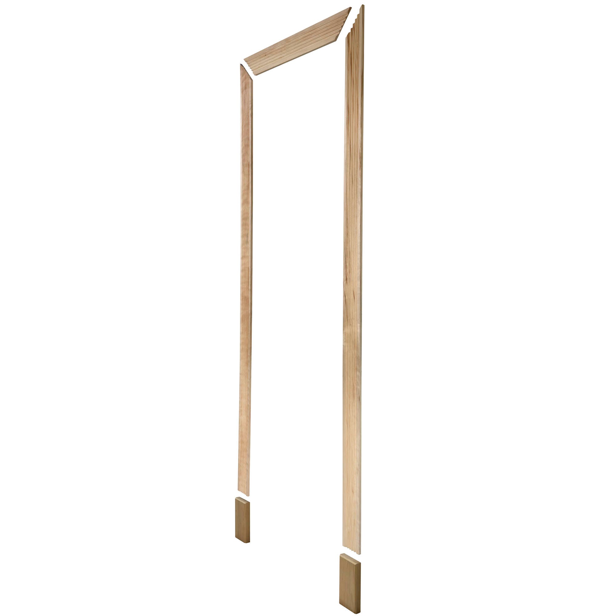 Ornamental Mouldings 1644SET-M30WHW 2.06-in x 30-in x 82-in Spruce pine fir Door casing kit