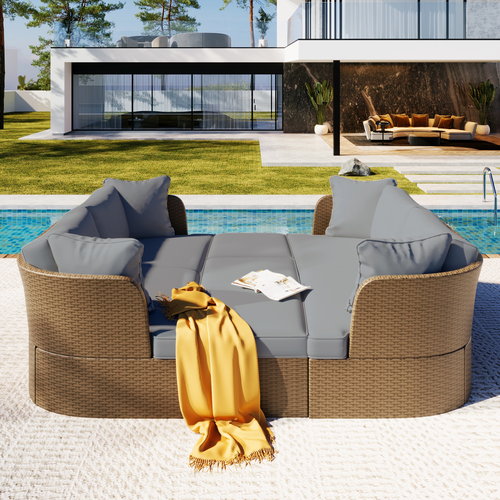 ModernLuxe L-WY000399AAE Patio-Conversation-Sets - View #2