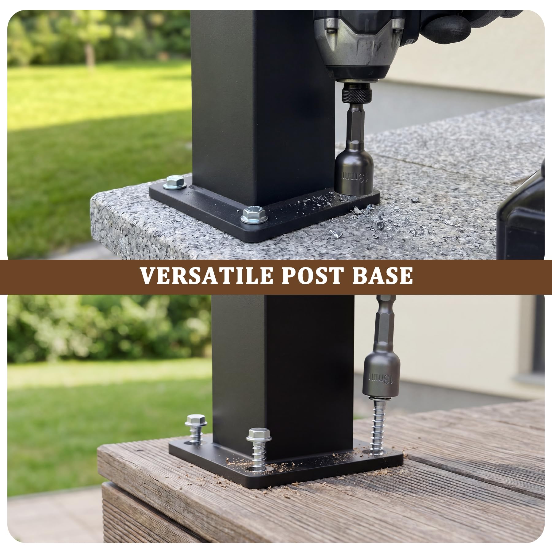 Afoxsos LAF0803F485 Deck-Posts - View #3