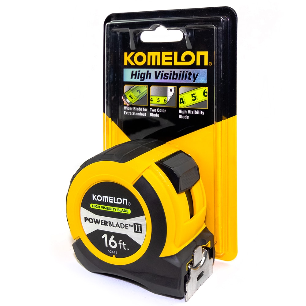 Komelon Powerblade II 16ft Tape Measure in the Tape Measures