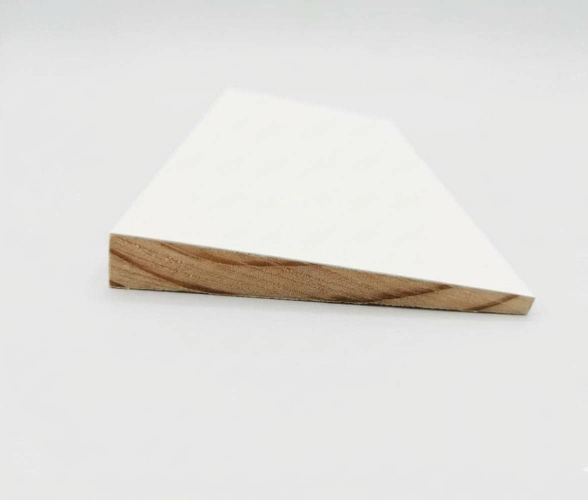 Kimberly Bay - Bevel Siding Primed White 0.47-in x 8-in x 84-in Wood Lap siding