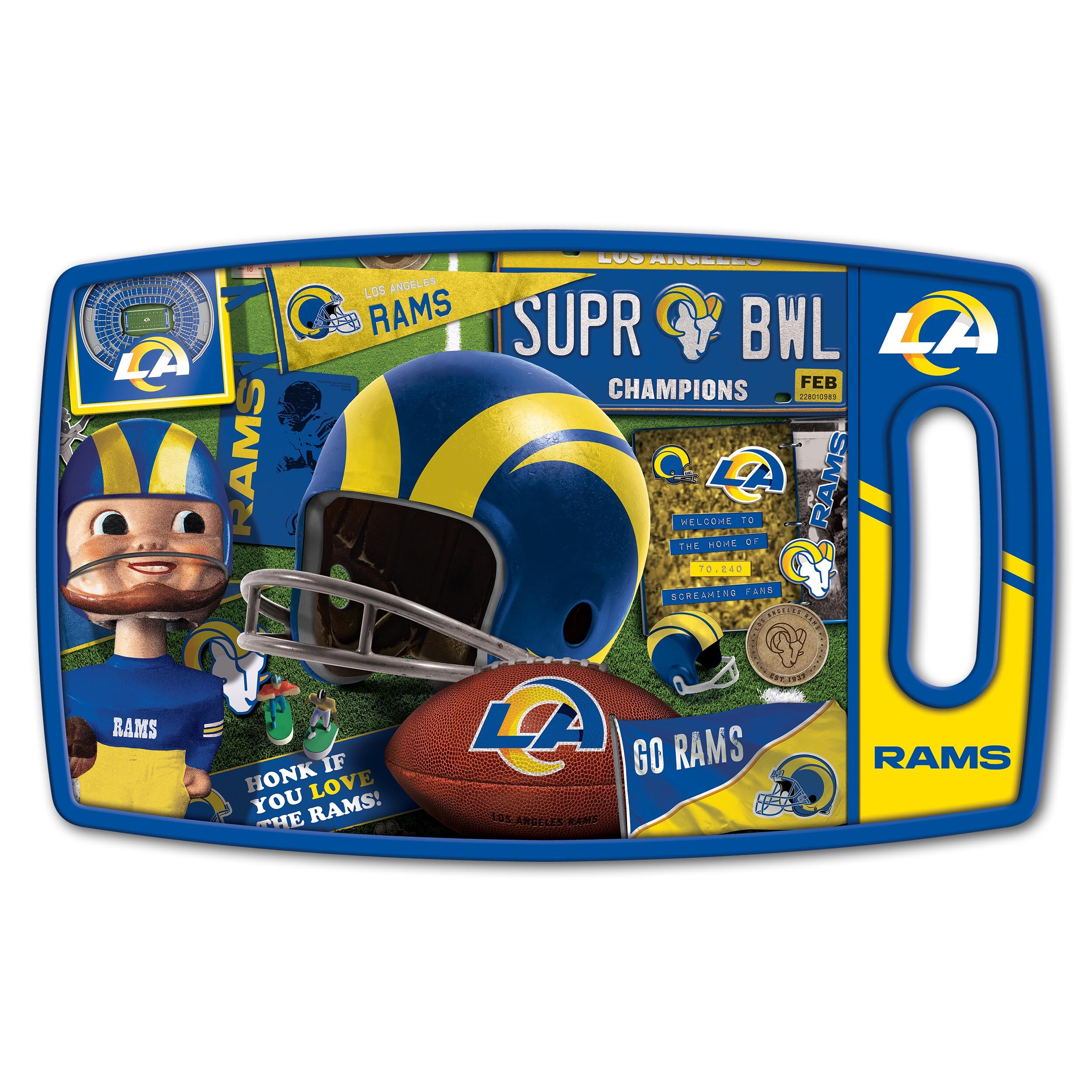 : Los Angeles Rams Super Bowl Football Card Bundle, Set