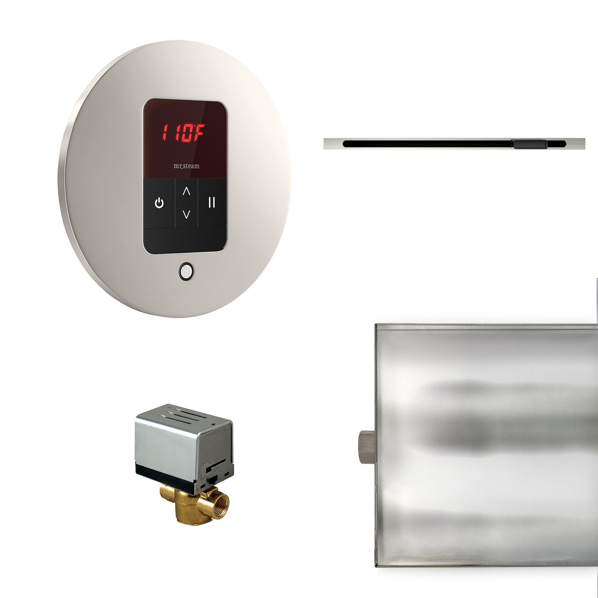 Mr. Steam BBUTLERLRPN 120-Watt Polished Nickel Steam generator control kit